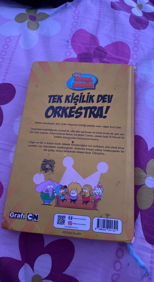 Kral Şakir Tek Kişilik Dev Orkestra Çocuk Kitabı - Görsel 2