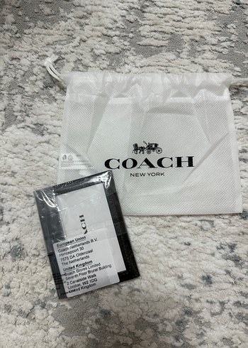 Coach Coach Desenli Kahverengi Deri Kadın Kartlık