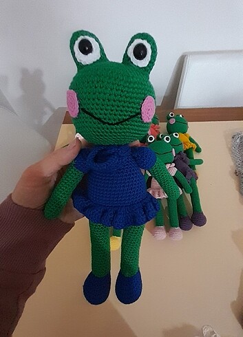 Fisher Price Amigurumi kurbağa