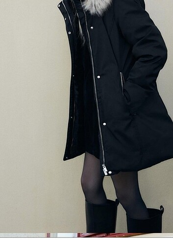 Zara parka mont - Görsel 6