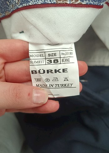 Burke Slimfit Erkek pantolon 38 Numara - Görsel 2