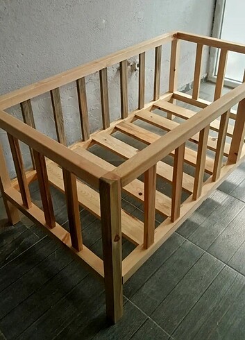 Diğer Ahşap Montessori bebek ve çocuk karyolası