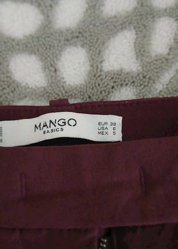 Mango kumas pantalon - Görsel 3