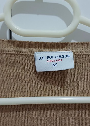 m Beden camel Renk us polo kadin kazak