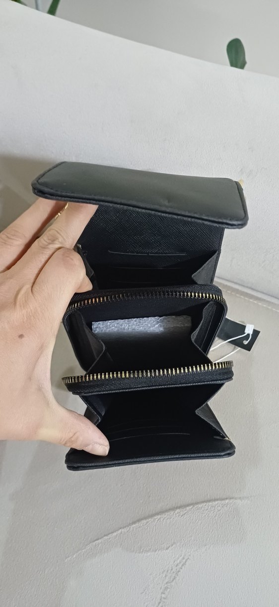 Zincir Detaylı Siyah Deri Kadın Çapraz Çanta - Görsel 4