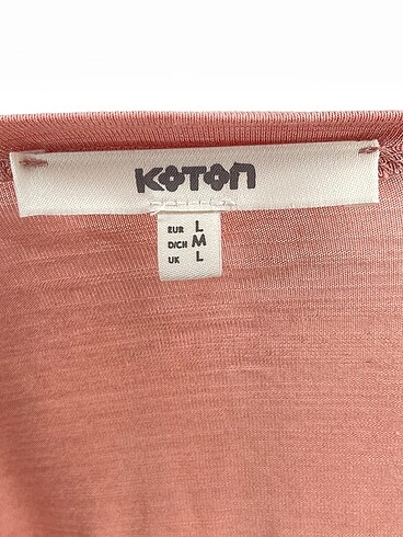 m Beden pembe Renk Koton T-shirt %70 İndirimli.