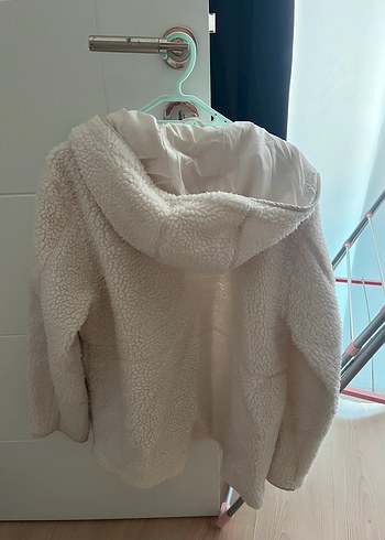 s Beden beyaz Renk H&m peluş mont