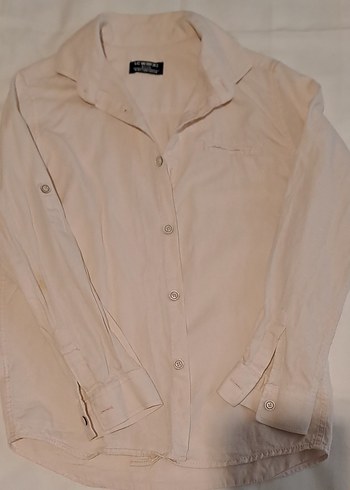 LC Waikiki Keten Düğmeli  Erkek Cocuk Gömlek - Görsel 3