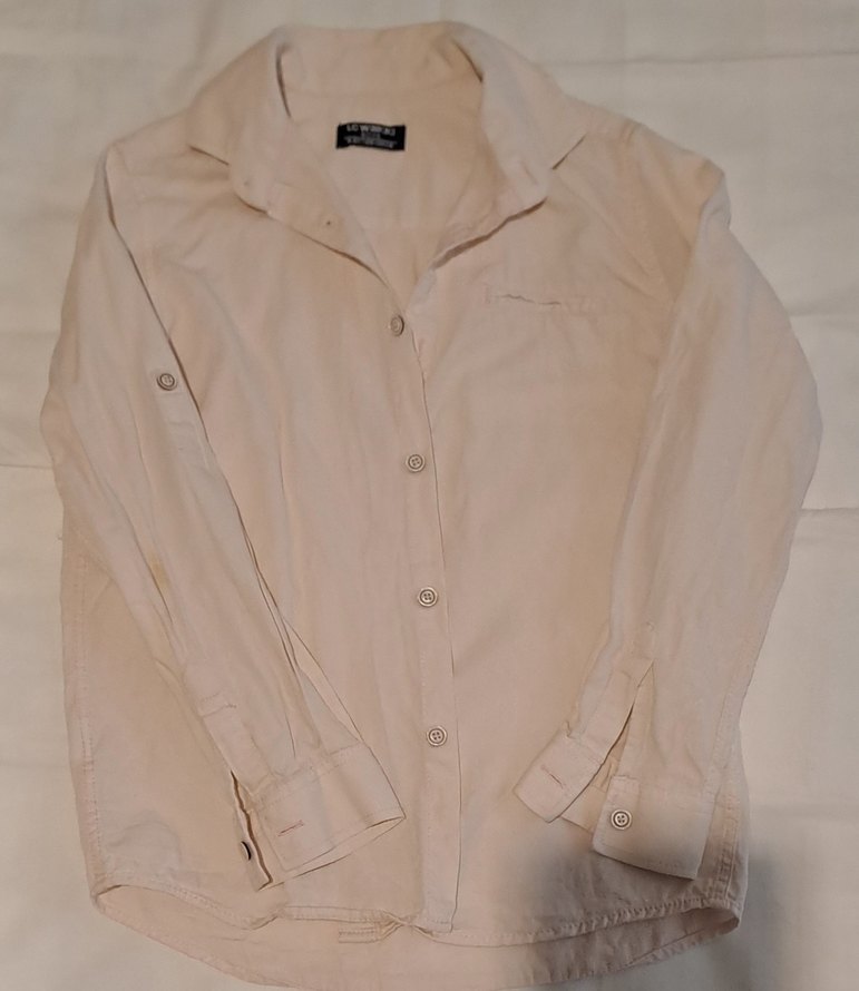 LC Waikiki Keten Düğmeli  Erkek Cocuk Gömlek - Görsel 3