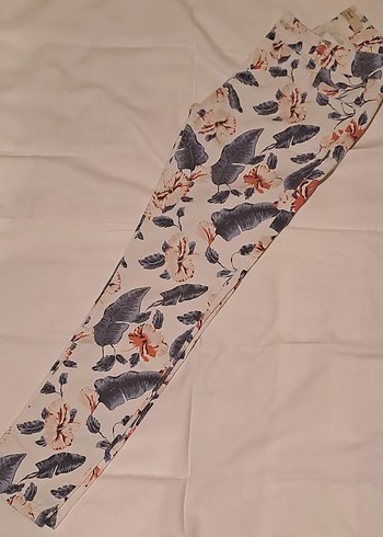 Bohem Desenli Kadın Kumaş Pantolon - Görsel 3