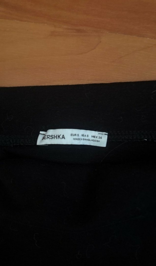 Düğmeli Siyah Uzun Kollu Kadın Bluz - Görsel 2