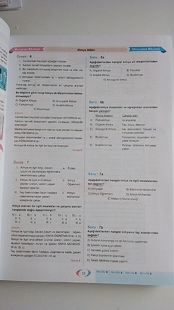 Beden Aktif Kimya - Tyt konu + test
