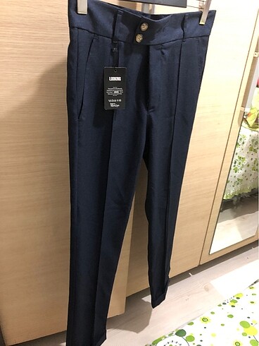 Sıfır ürün Giesto çift düğmeli kumaş pantolon
