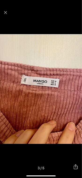 m Beden Mango Salopet