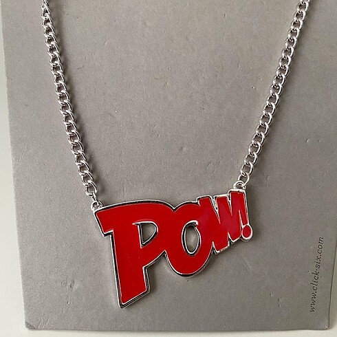 Beden Marvel POW kolye