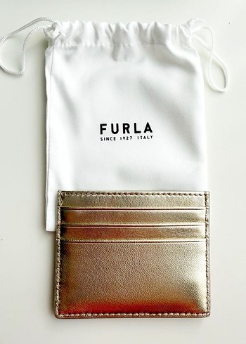 Furla gold renkli kartlık - Görsel 5