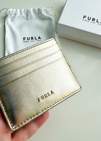 Furla gold renkli kartlık - Görsel 2
