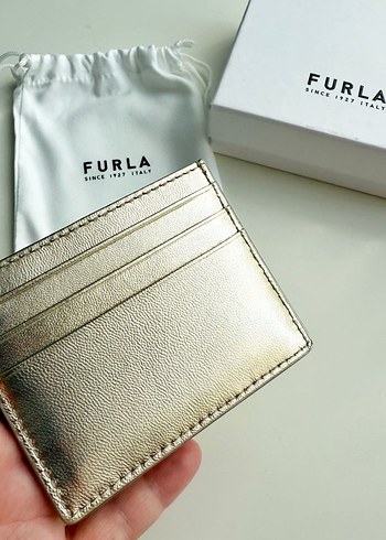 Furla gold renkli kartlık - Görsel 3