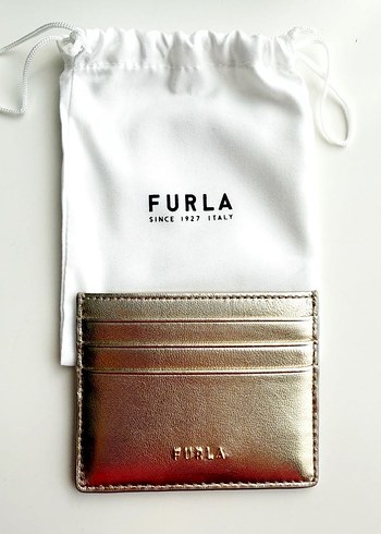 Furla gold renkli kartlık - Görsel 4