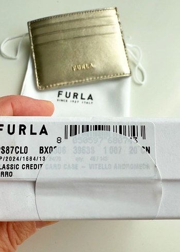 Furla gold renkli kartlık - Görsel 7