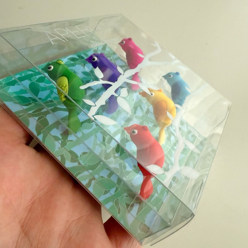 Pylones papağan bardak işaretleyici 6lı - Görsel 3