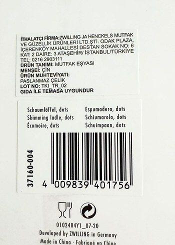 Zwilling Pro Yuvarlak Delikli Kevgir - Görsel 5