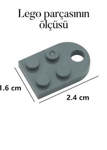 Lego kalp anahtarlık - Görsel 4