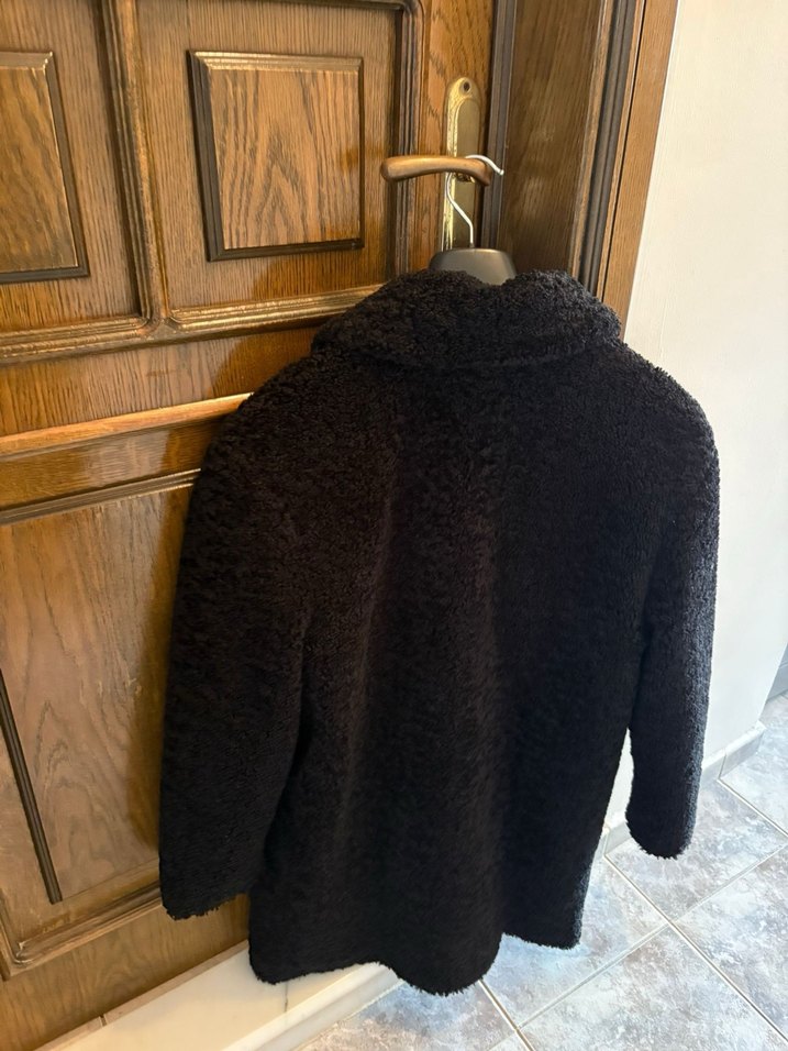 Kadın Midi Boy Peluş Kaban - Görsel 2