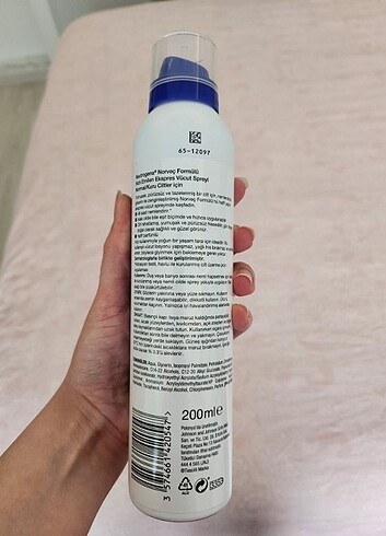 Neutrogena Neutrogena hızlı emilen vücut spreyi