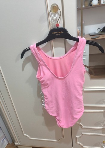H&M Pembe Unicorn Baskılı Kız Çocuk Mayo