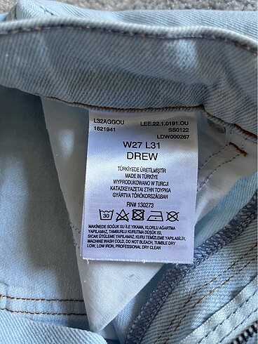 27 Beden Lee Jean