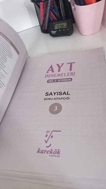  Karekök ayt denemeleri
