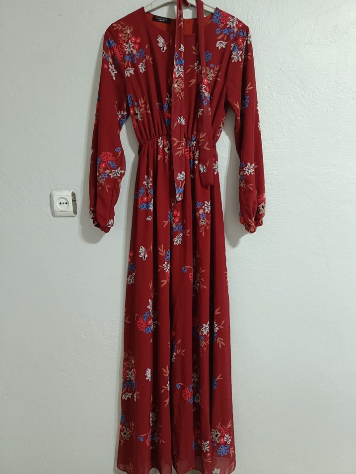 çiçekli elbise - Görsel 2