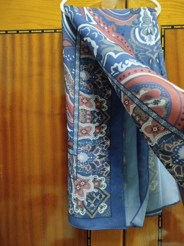 Kadın Çok Renkli Bohem Şal - Görsel 3