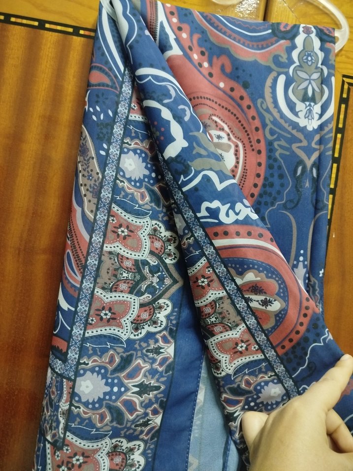 Kadın Çok Renkli Bohem Şal - Görsel 2