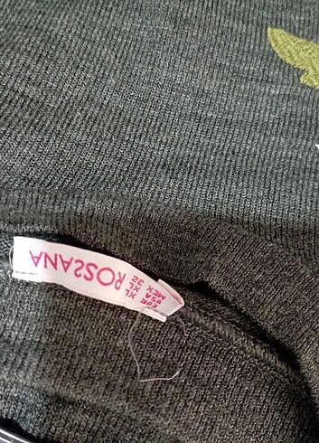 xl Beden Uzun kol triko elbise