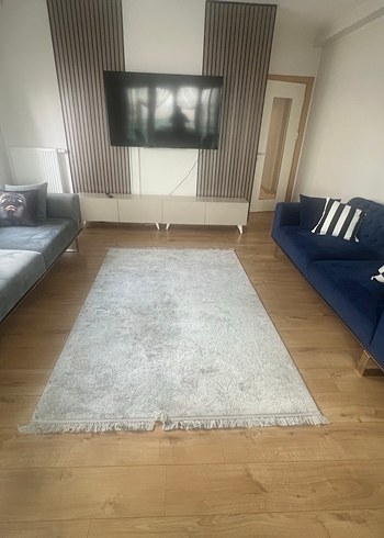 Lacivert Modern Klasik Çizgili Koltuk takımı - Görsel 4