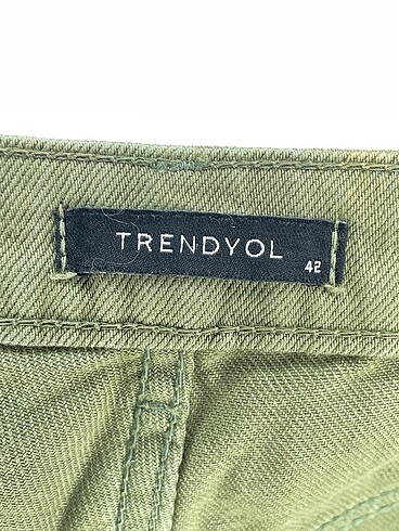 42 Beden haki Renk Trendyol & Milla Jean / Kot %70 İndirimli.