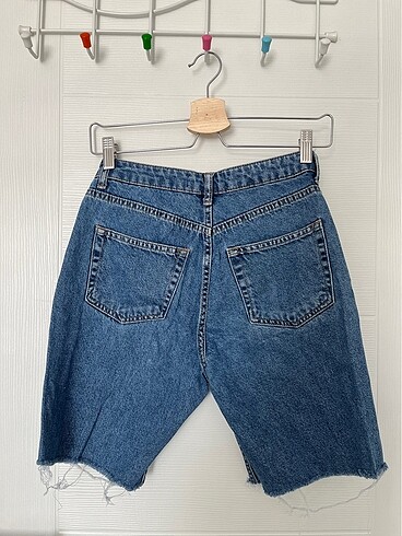 xs Beden mavi Renk Koton Jean Şort