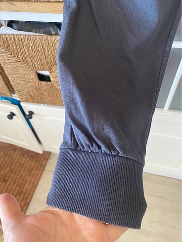 13-14 Yaş Beden gri Renk Mango erkek çocuk jogger pantolon