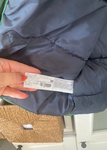 Mango Yeşil Kapüşonlu Fermuarlı  erkek çocuk Montu - Görsel 7