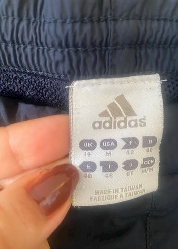 Adidas kadın  Lacivert Bol Kesim outdoor Pantolonu - Görsel 2