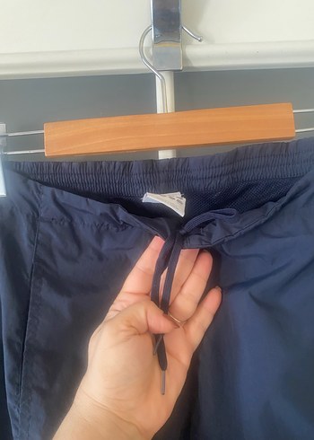 Adidas kadın  Lacivert Bol Kesim outdoor Pantolonu - Görsel 6