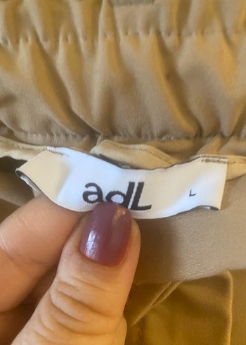 Adl camel Kadın kargo Pantolon - Görsel 2