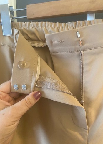 Adl camel Kadın kargo Pantolon - Görsel 5