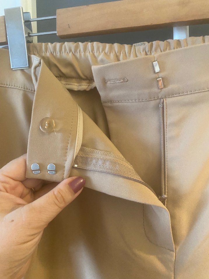 Adl camel Kadın kargo Pantolon - Görsel 5