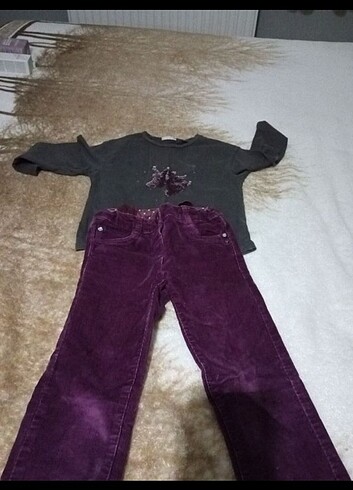 LCW pantolon ve uzun kollu tişört