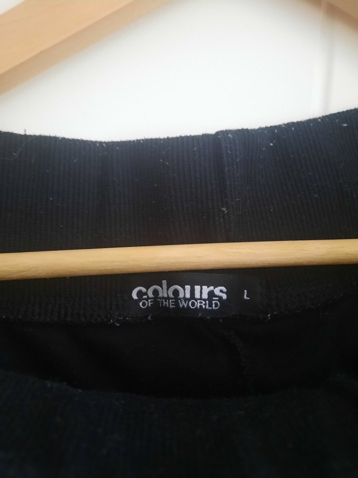 Siyah Fermuarlı Rahat Kesim Kadın eşofman - Görsel 2