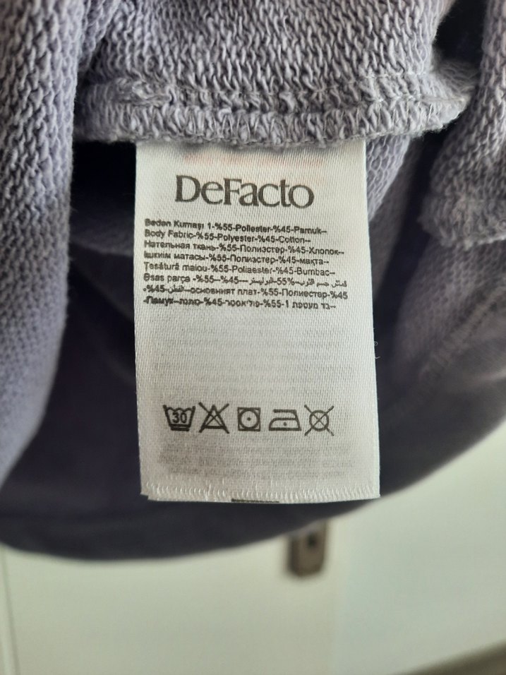 Pamuklu Uzun Kollu Sweatshirt - Görsel 2