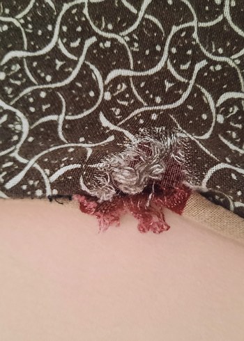 Bordo Desenli Bohem Uzun Elbise - Görsel 4